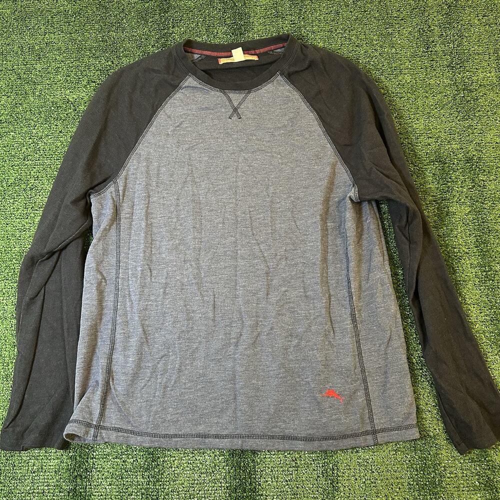 Tommy Bahama Blue Mens Pullover Sweatshirt Long Sleeve Size Large